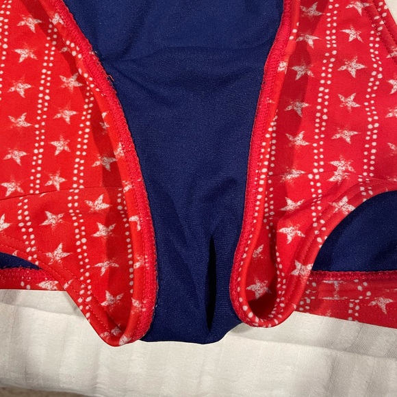 Hollister Red White and Blue Bikini Bottoms - Picture 4 of 4